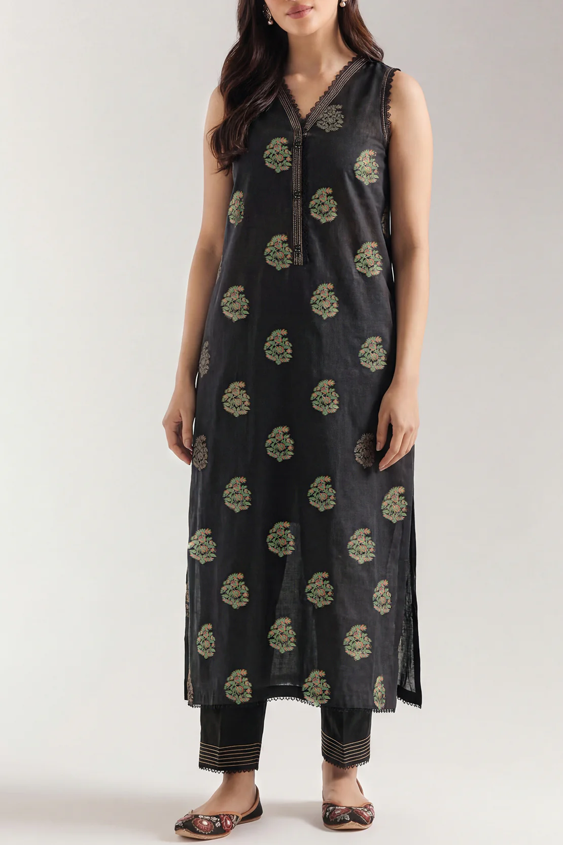Unstitched Jacquard Cotton 3 Piece