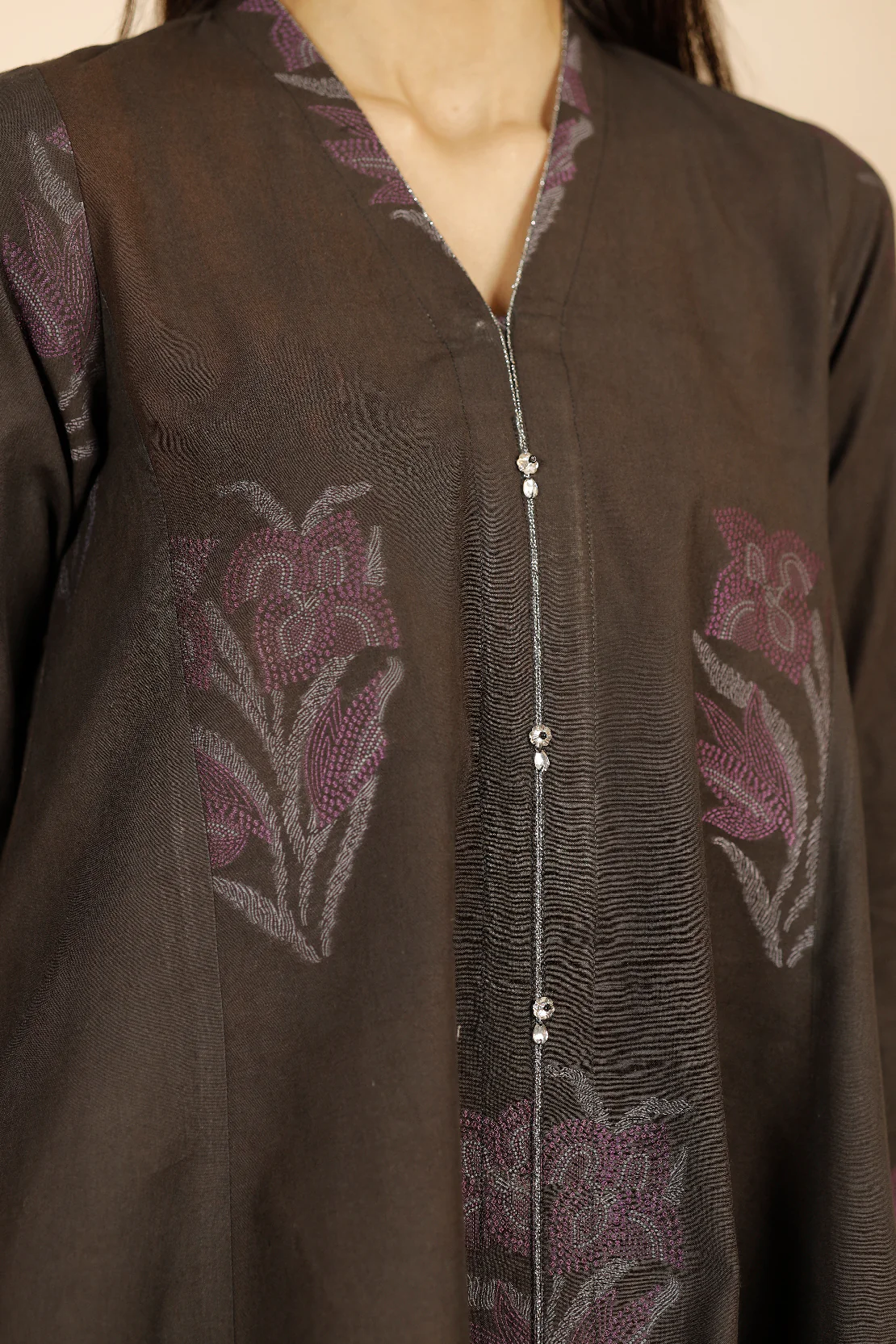 Unstitched Jacquard Cotton 3 Piece - Image 4