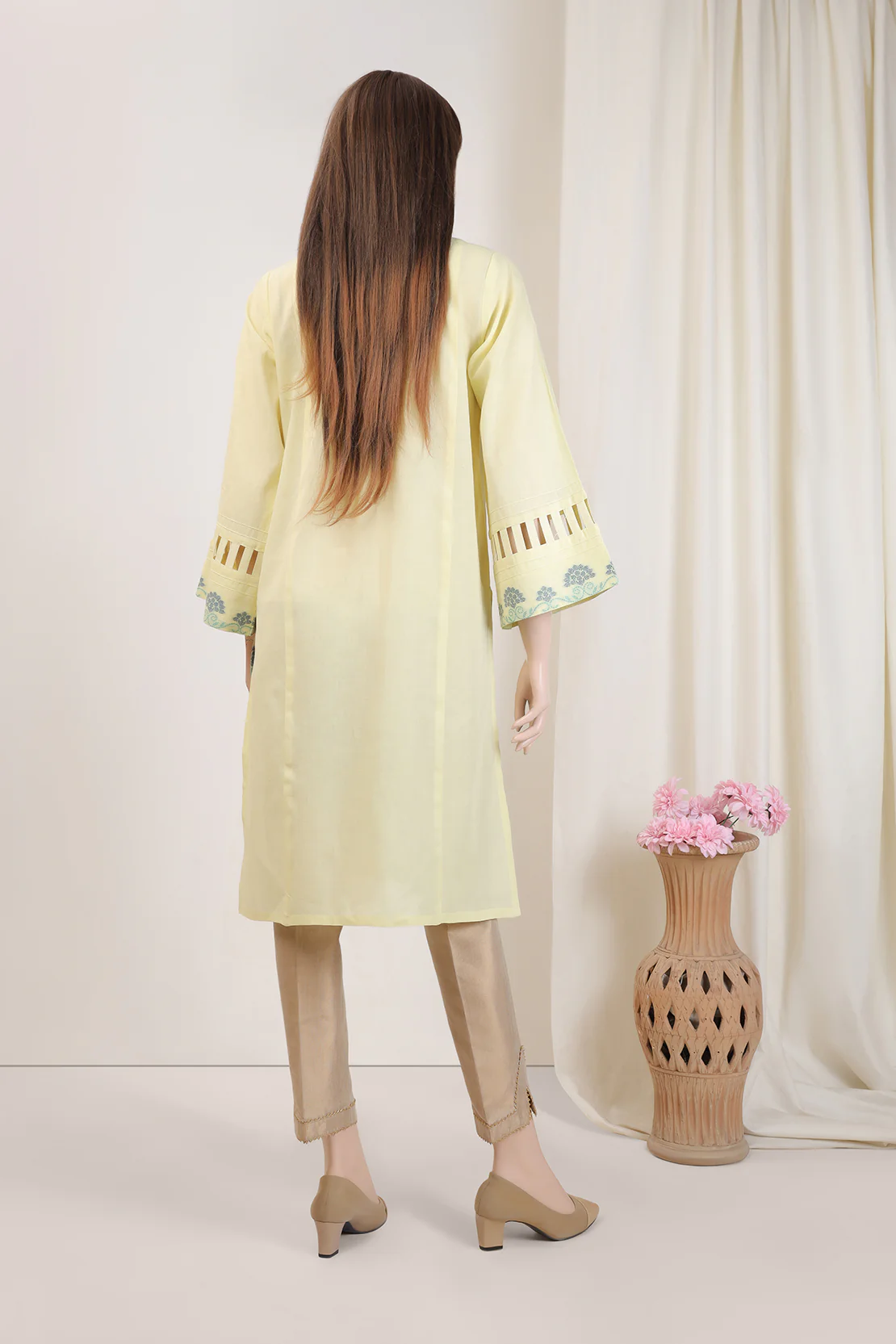 Unstitched Jacquard Cotton Shirt - Image 2