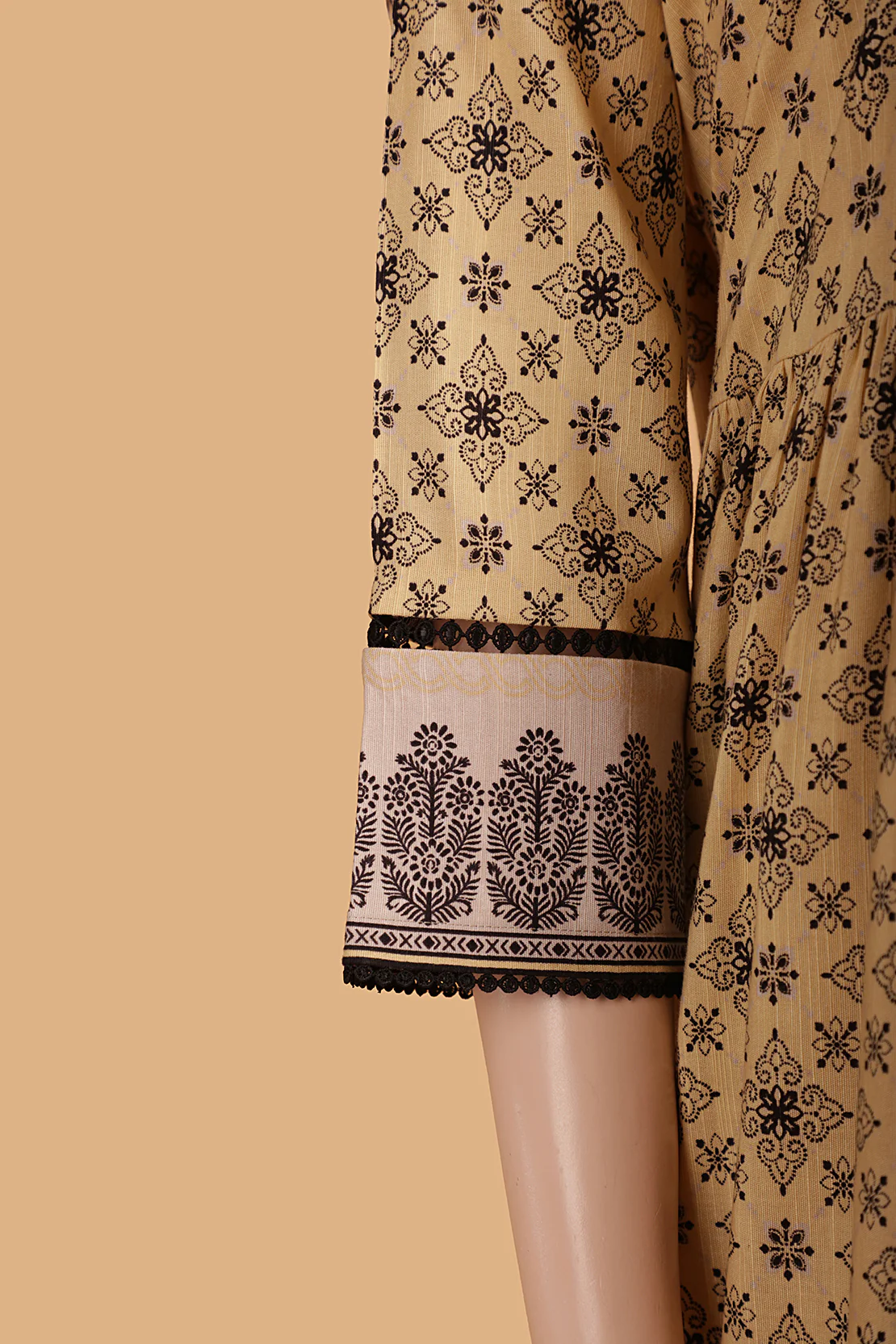 Unstitched Soft Khaddar Shirt - Image 3