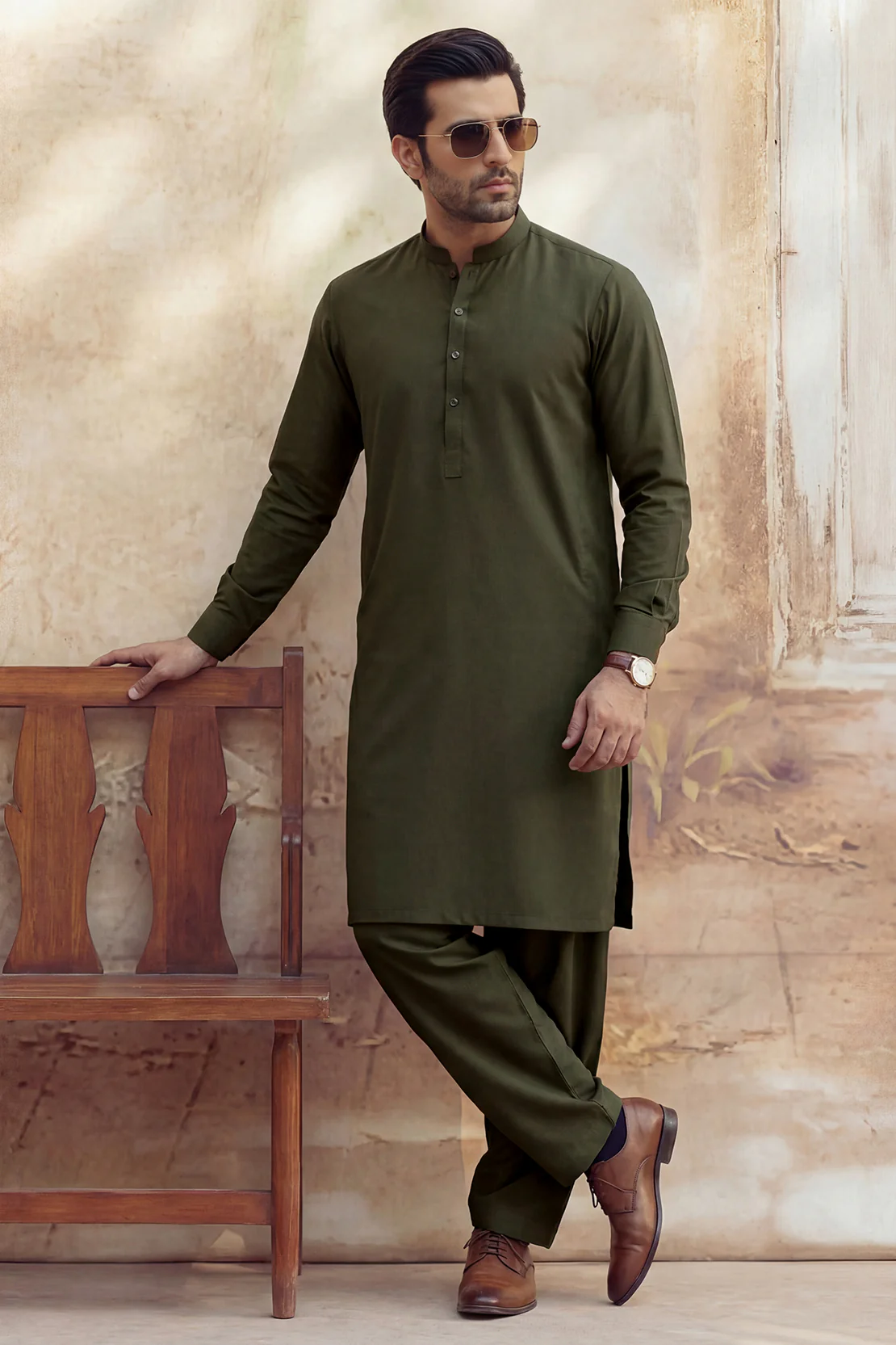 Unstitched Premium Blended Wear Suit - Image 4