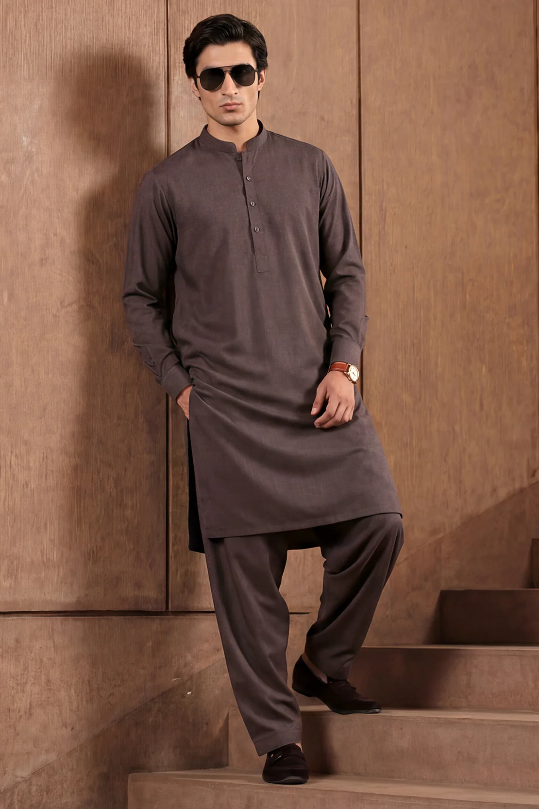 Unstitched Premium Blended Wear Suit - Image 3