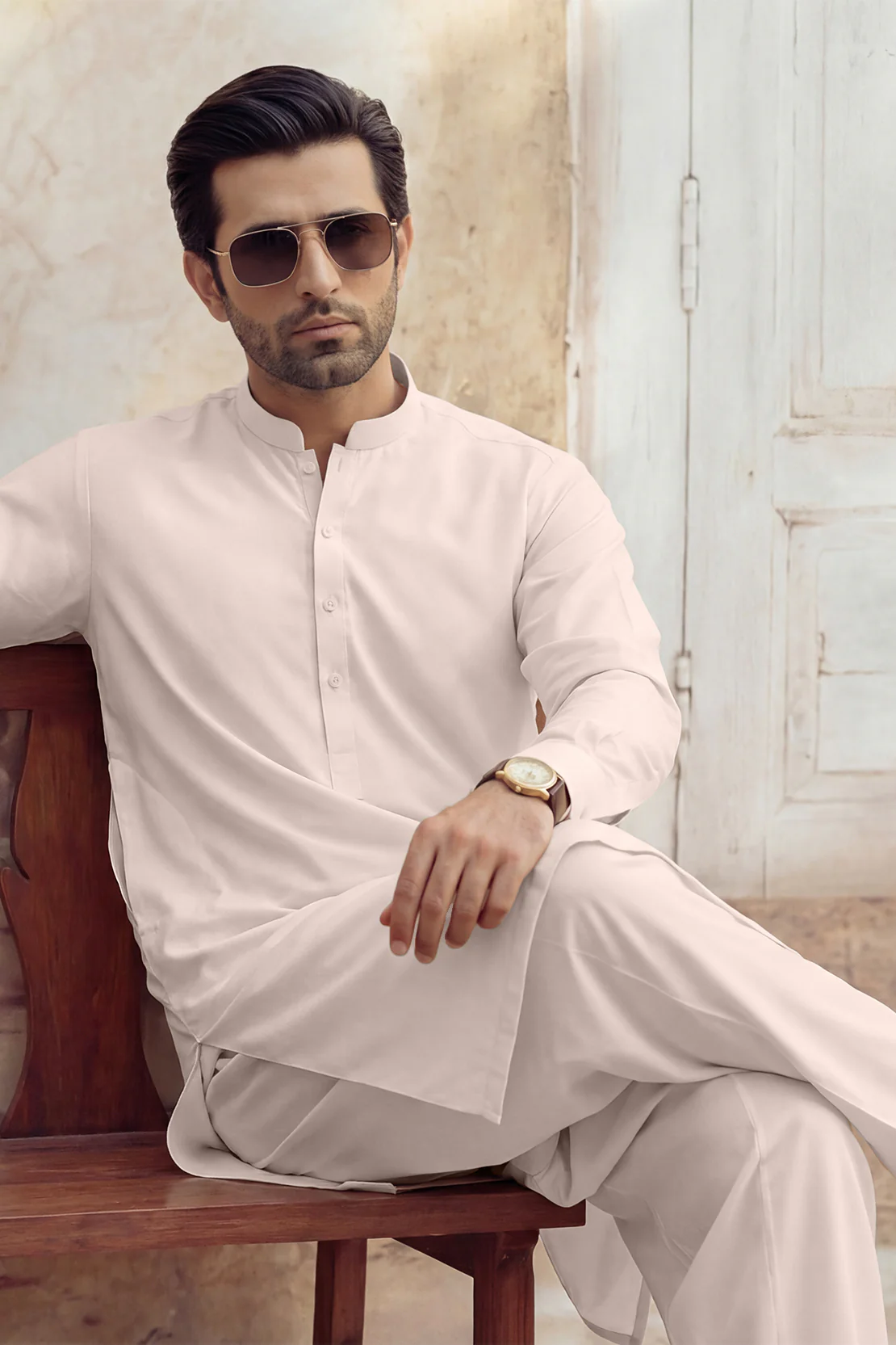 Unstitched Premium Blended Wear Suit - Image 2