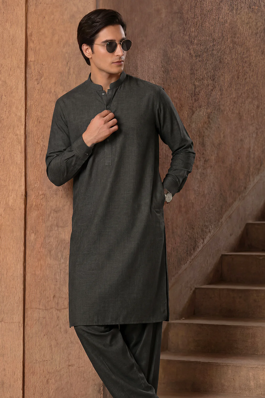 Unstitched Premium Blended Wear Suit - Image 3
