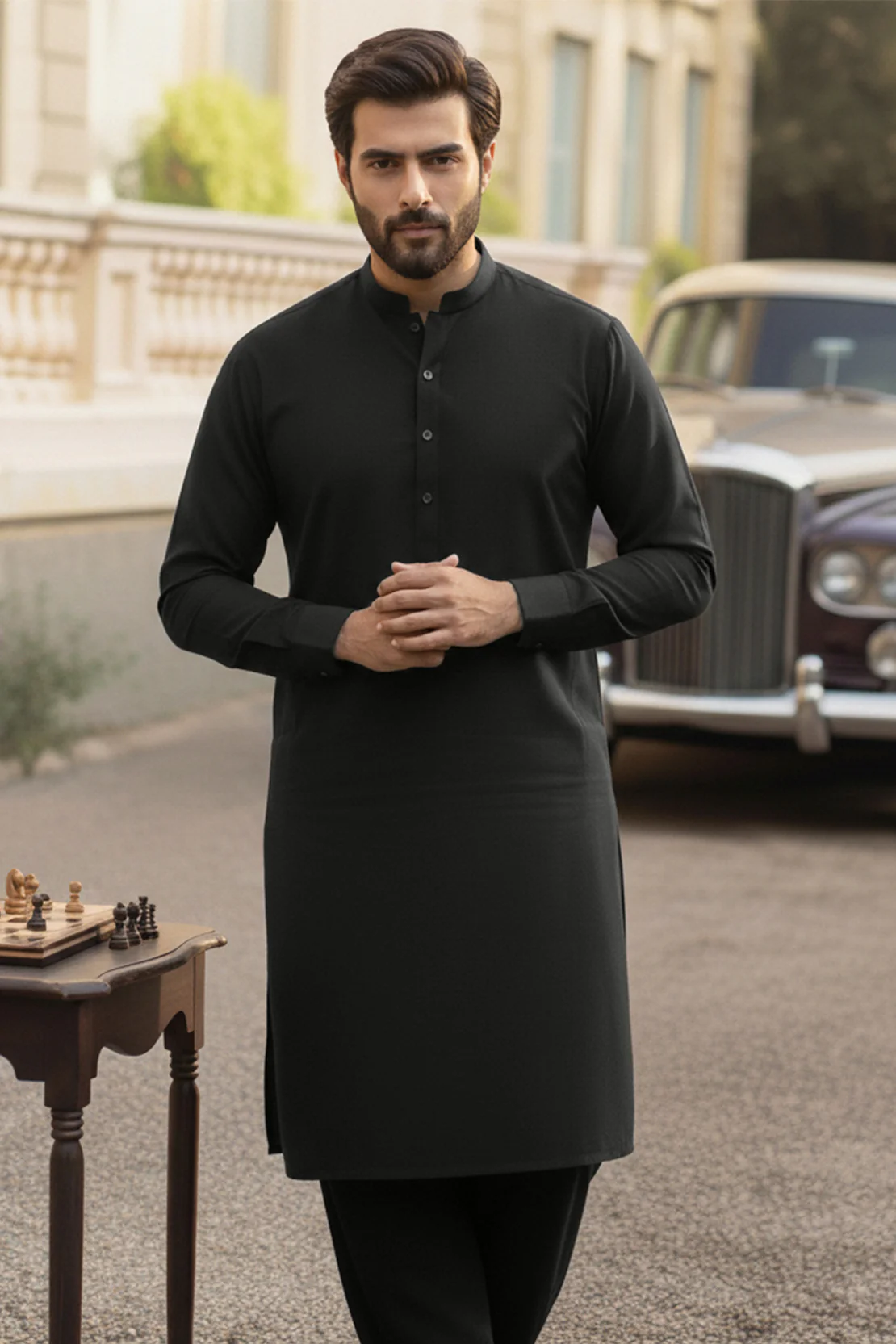 Unstitched Premium Blended Wear Suit