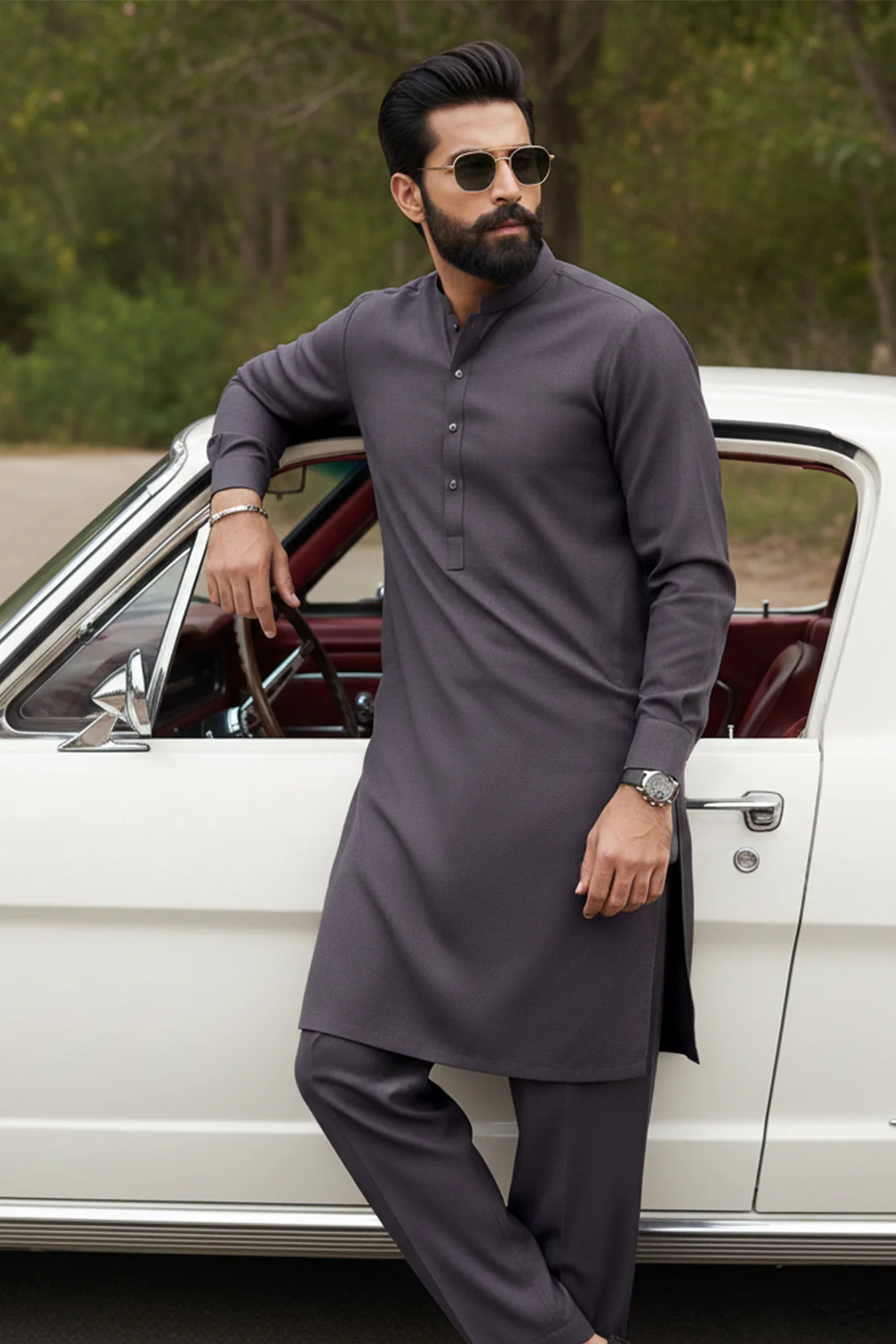 Unstitched Premium Blended Wear Suit - Image 2