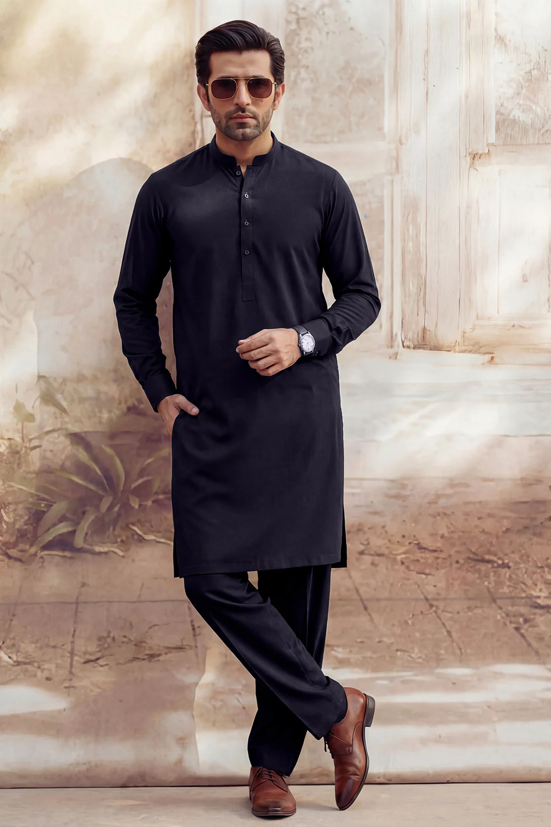 Unstitched Premium Blended Wear Suit - Image 3