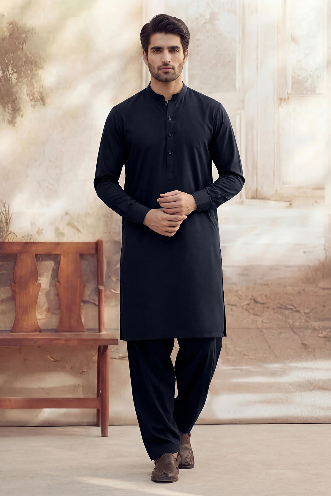 Unstitched Premium Blended Wear Suit - Image 14