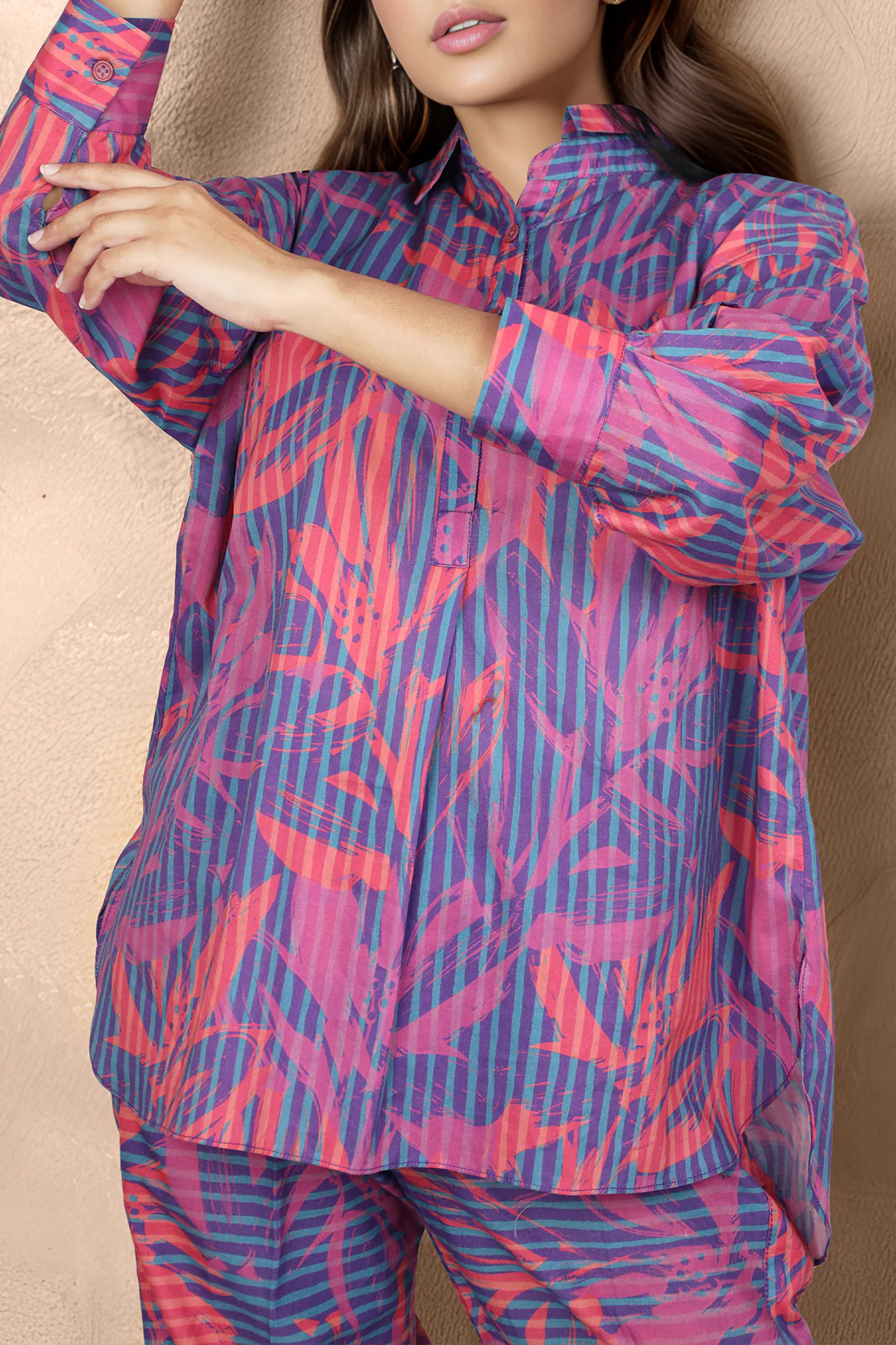 Unstitched Printed Cambric 2 Piece (Shirt/Trouser) - Image 4