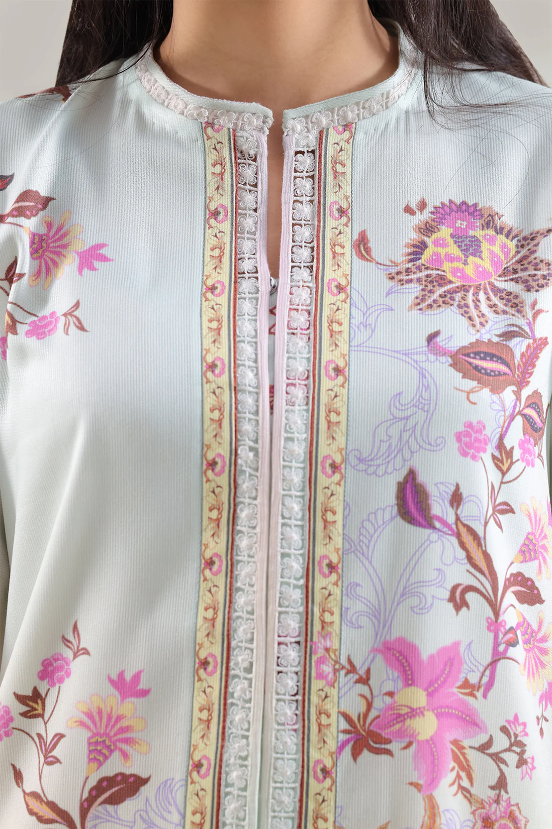 Unstitched Printed Corduroy 3 Piece - Image 3
