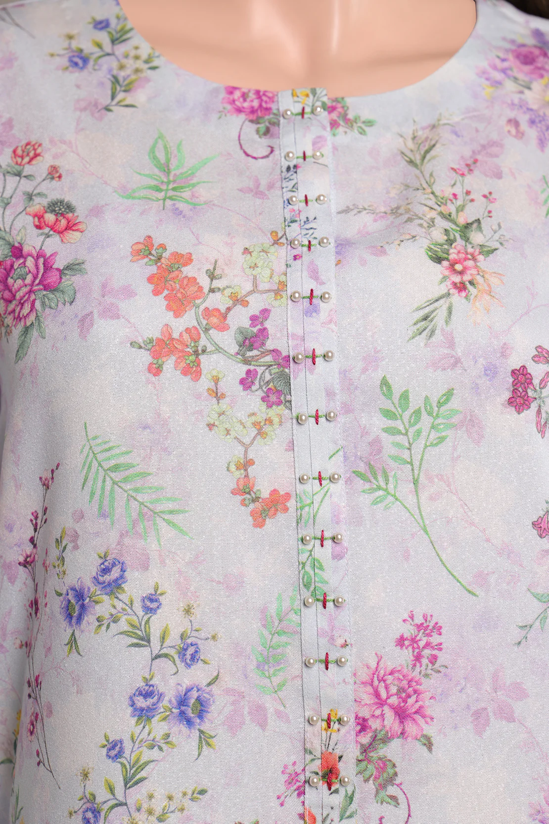 Unstitched Printed Karandi 2 Piece (Shirt/Trouser) - Image 3