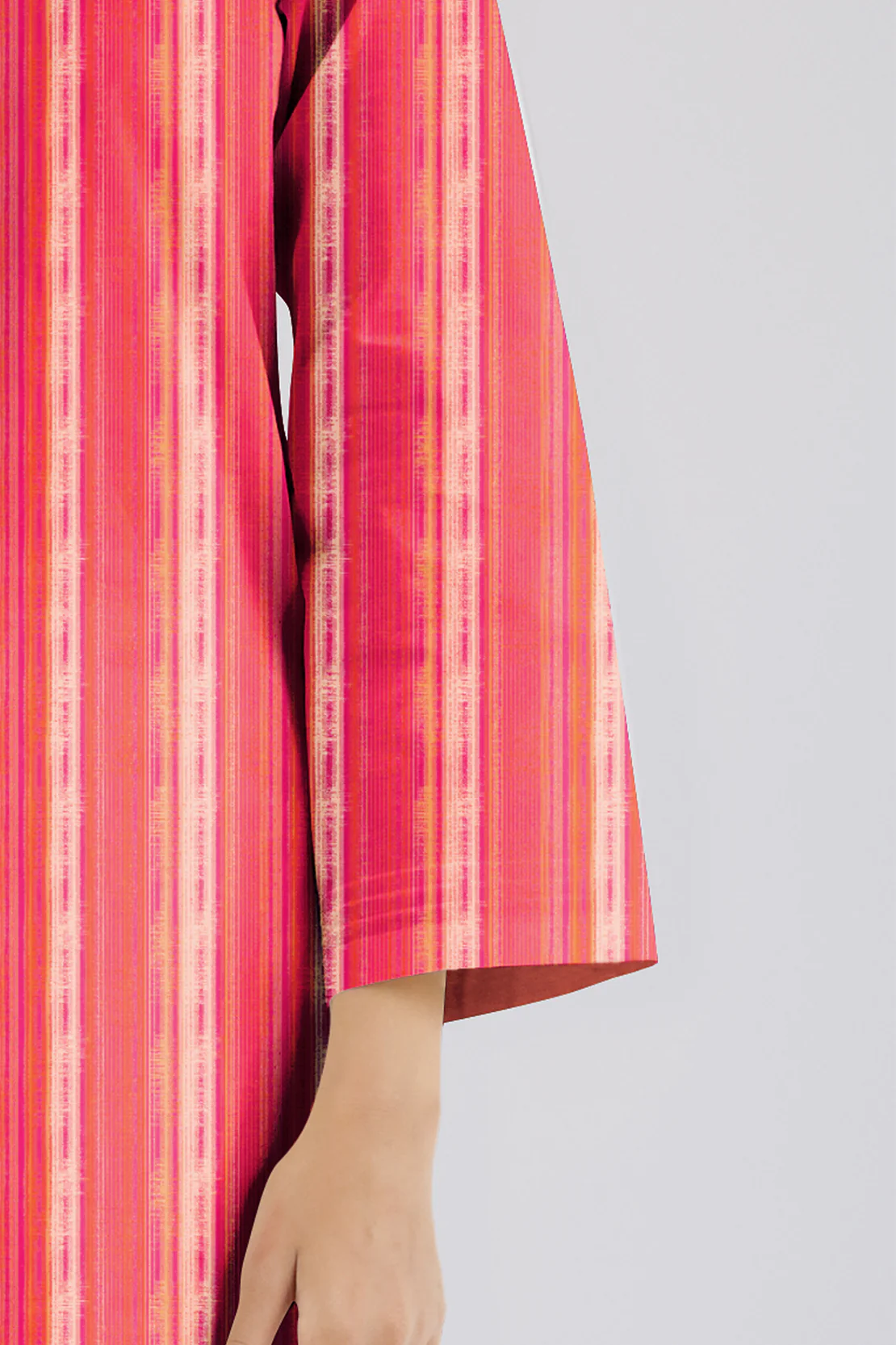 Unstitched Printed Soft Khaddar 3 Piece - Image 3