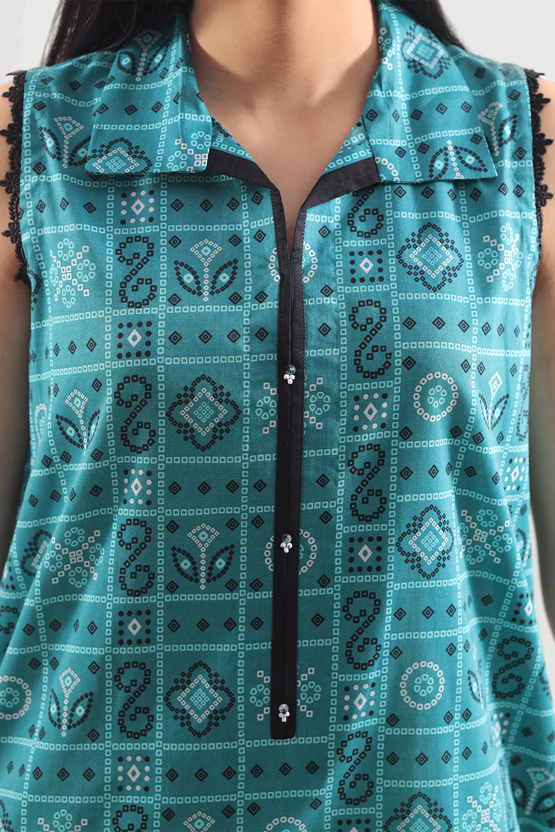 Unstitched Printed Lawn 2 Piece (Shirt/Dupatta) - Image 4