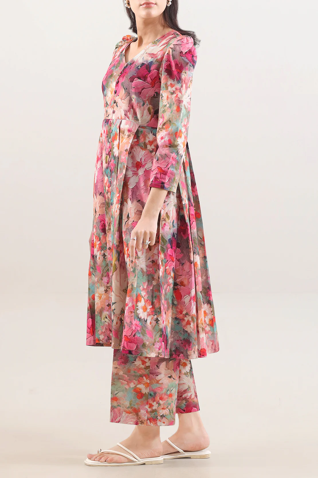 Unstitched Printed Lawn 2 Piece (Shirt/Trouser) - Image 3