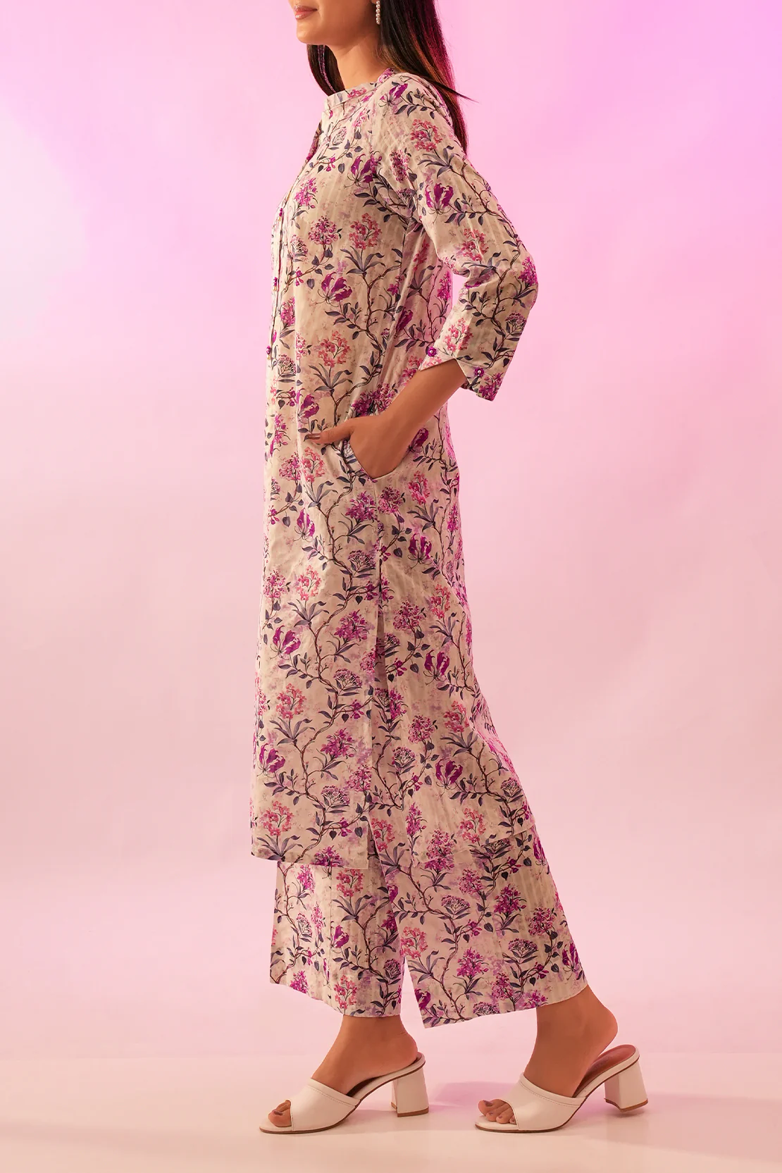Unstitched Printed Lawn 2 Piece (Shirt/Trouser) - Image 5