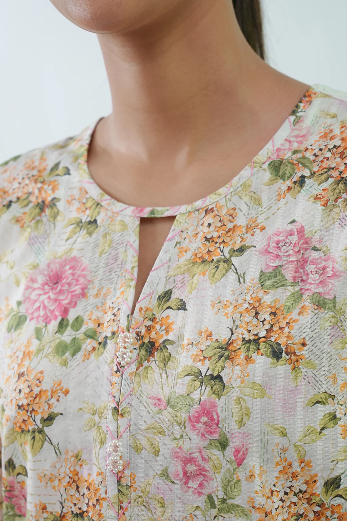 Unstitched Printed Lawn 2 Piece (Shirt/Trouser) - Image 8
