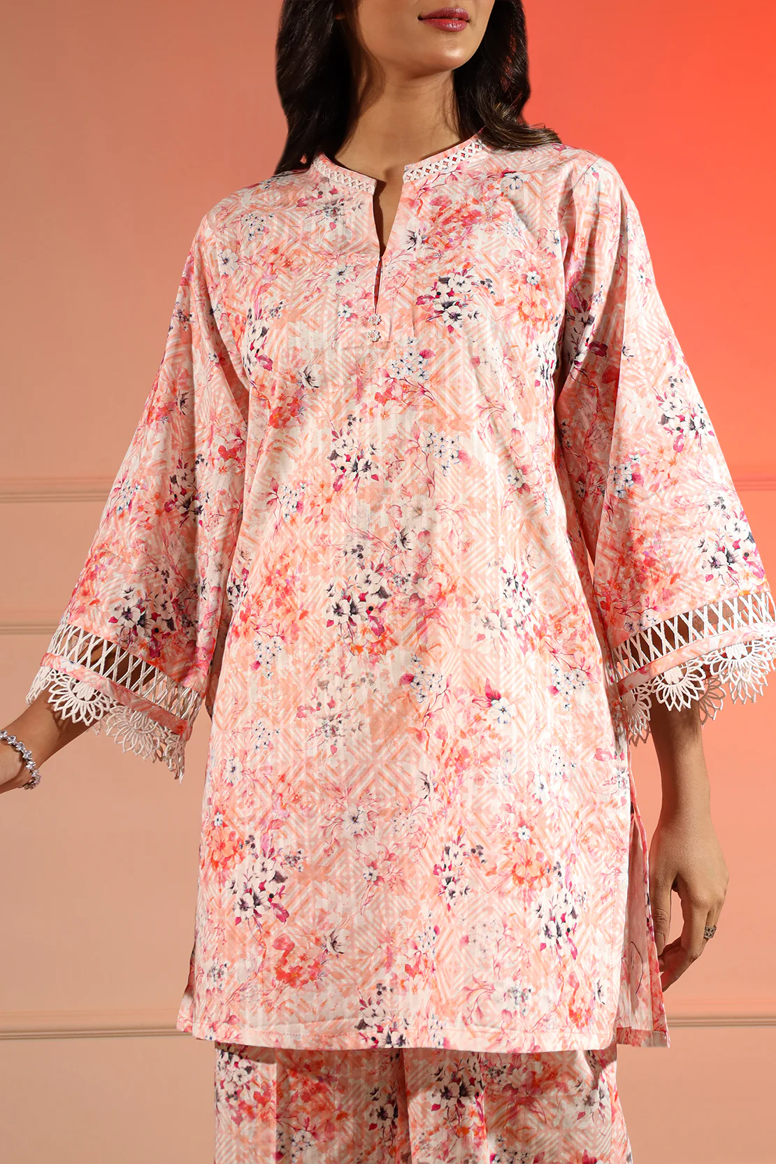 Unstitched Printed Lawn 2 Piece (Shirt/Trouser) - Image 3