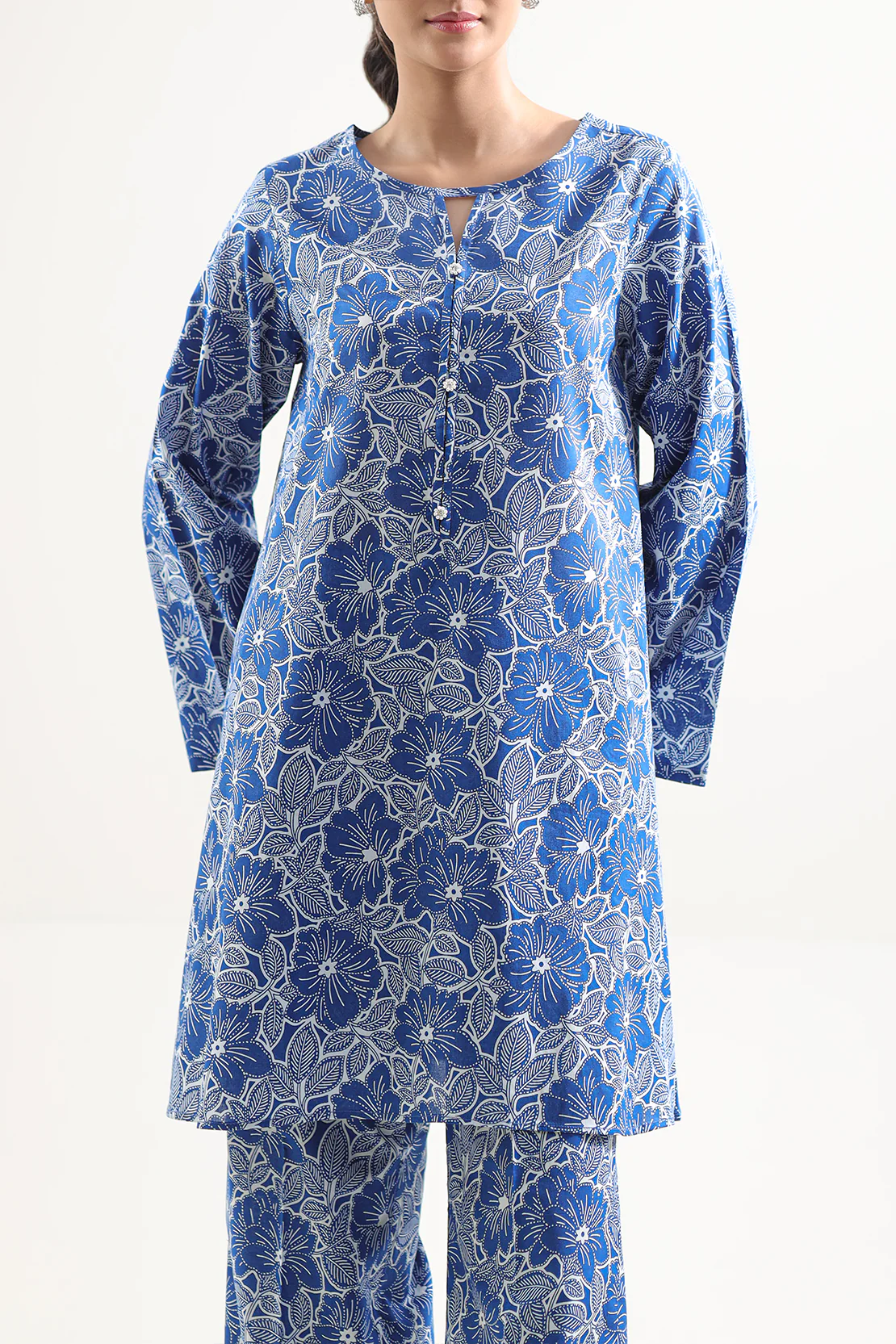 Unstitched Printed Lawn 2 Piece (Shirt/Trouser) - Image 3