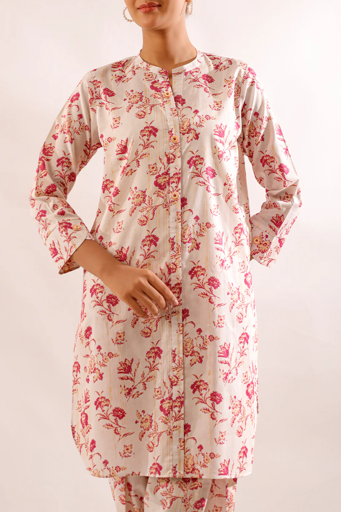 Unstitched Printed Lawn 2 Piece (Shirt/Trouser) - Image 2