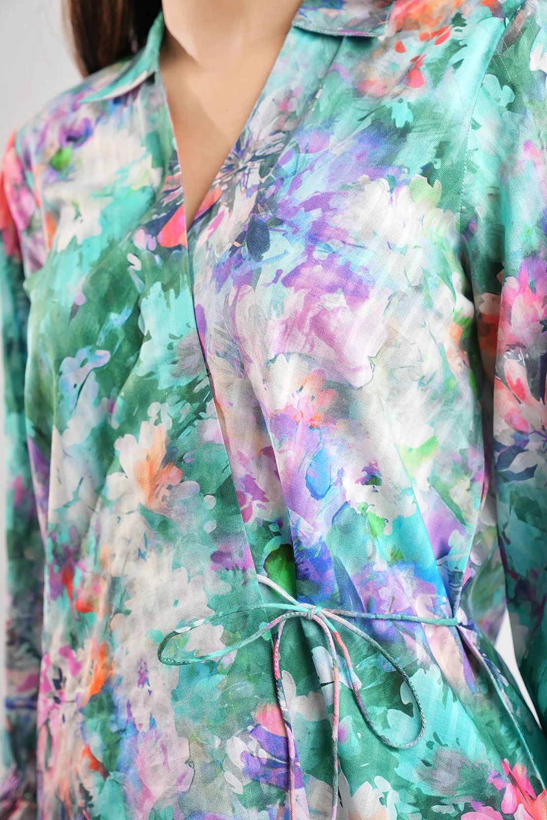 Unstitched Printed Lawn 2 Piece Shirt/Trouser - Image 8