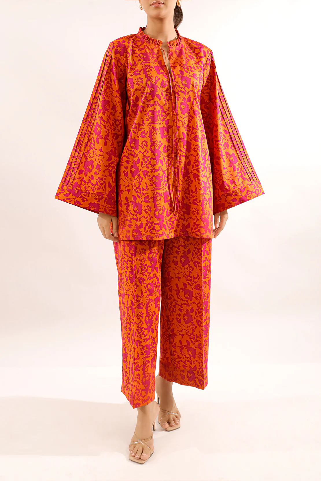 Unstitched Printed Lawn 2 Piece (Shirt/Trouser)