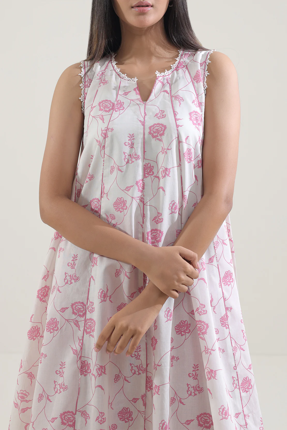 Unstitched Printed Lawn 2 Piece (Shirt/Trouser) - Image 2