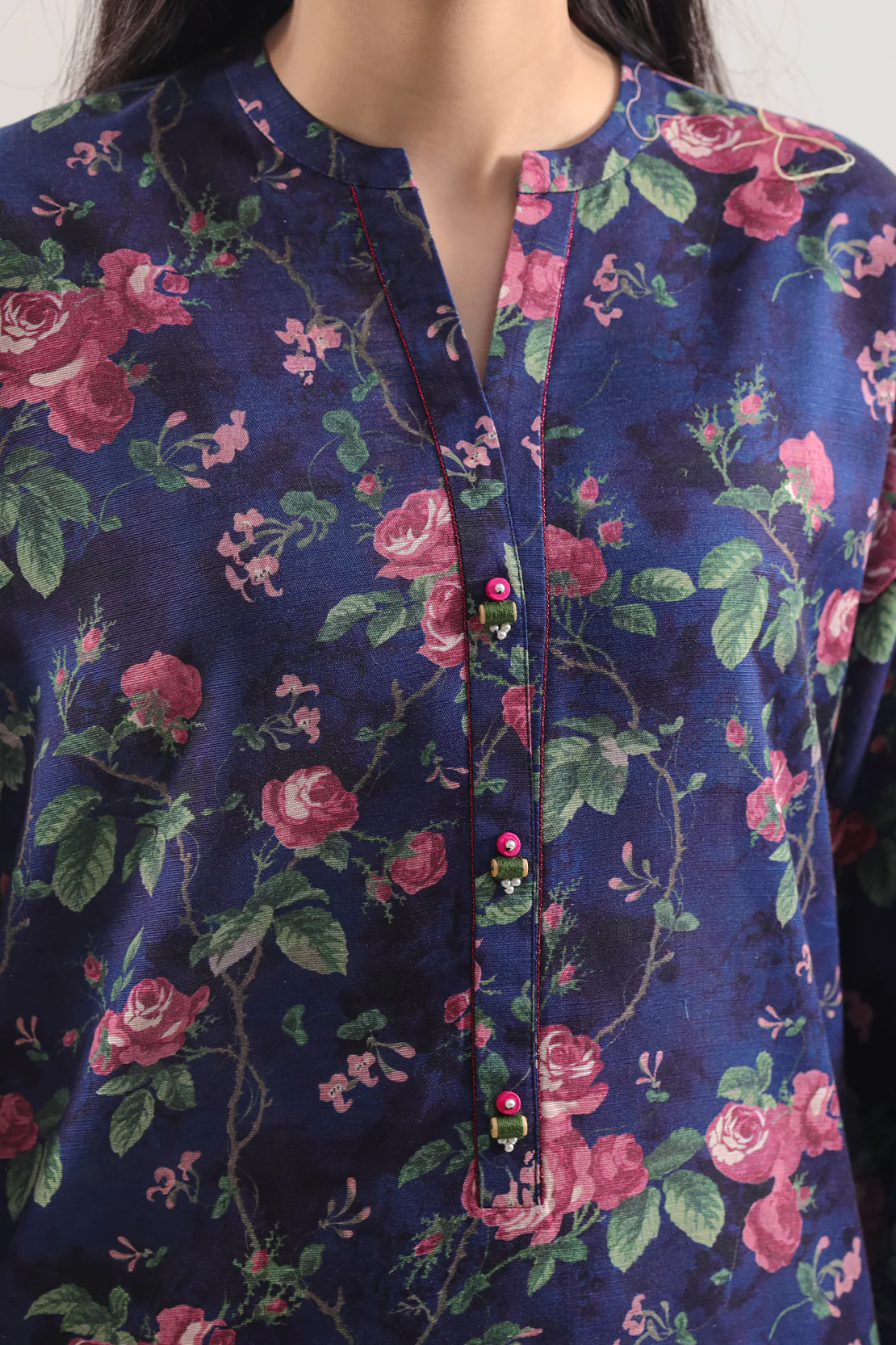 Unstitched Printed Lawn 2 Piece (Shirt/Trouser) - Image 4