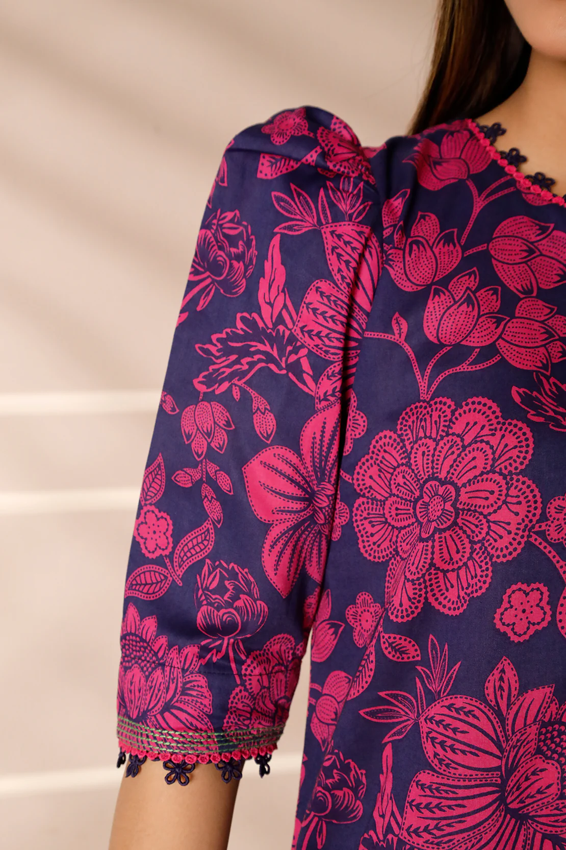 Unstitched Printed Lawn 3 Piece - Image 10
