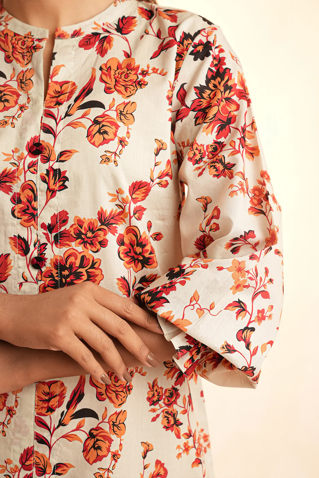 Unstitched Printed Lawn 3 Piece - Image 8