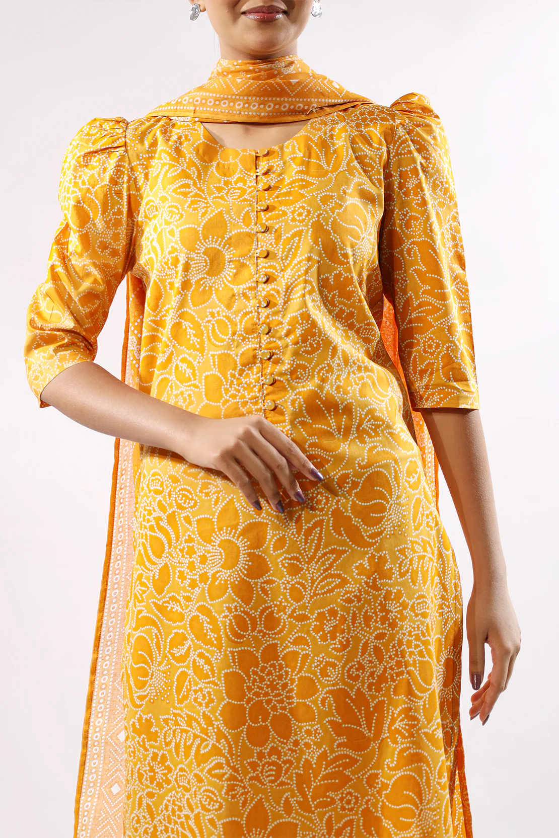 Unstitched Printed Lawn 3 Piece - Image 5