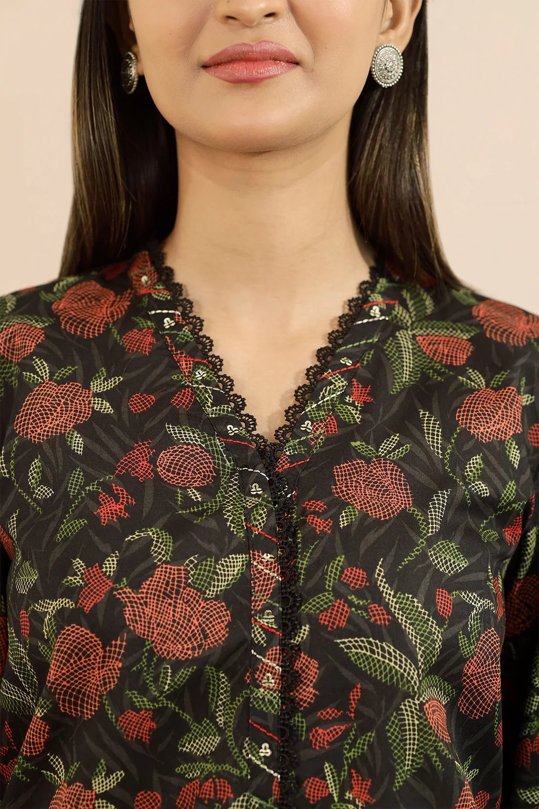 Unstitched Printed Lawn 3 Piece - Image 6