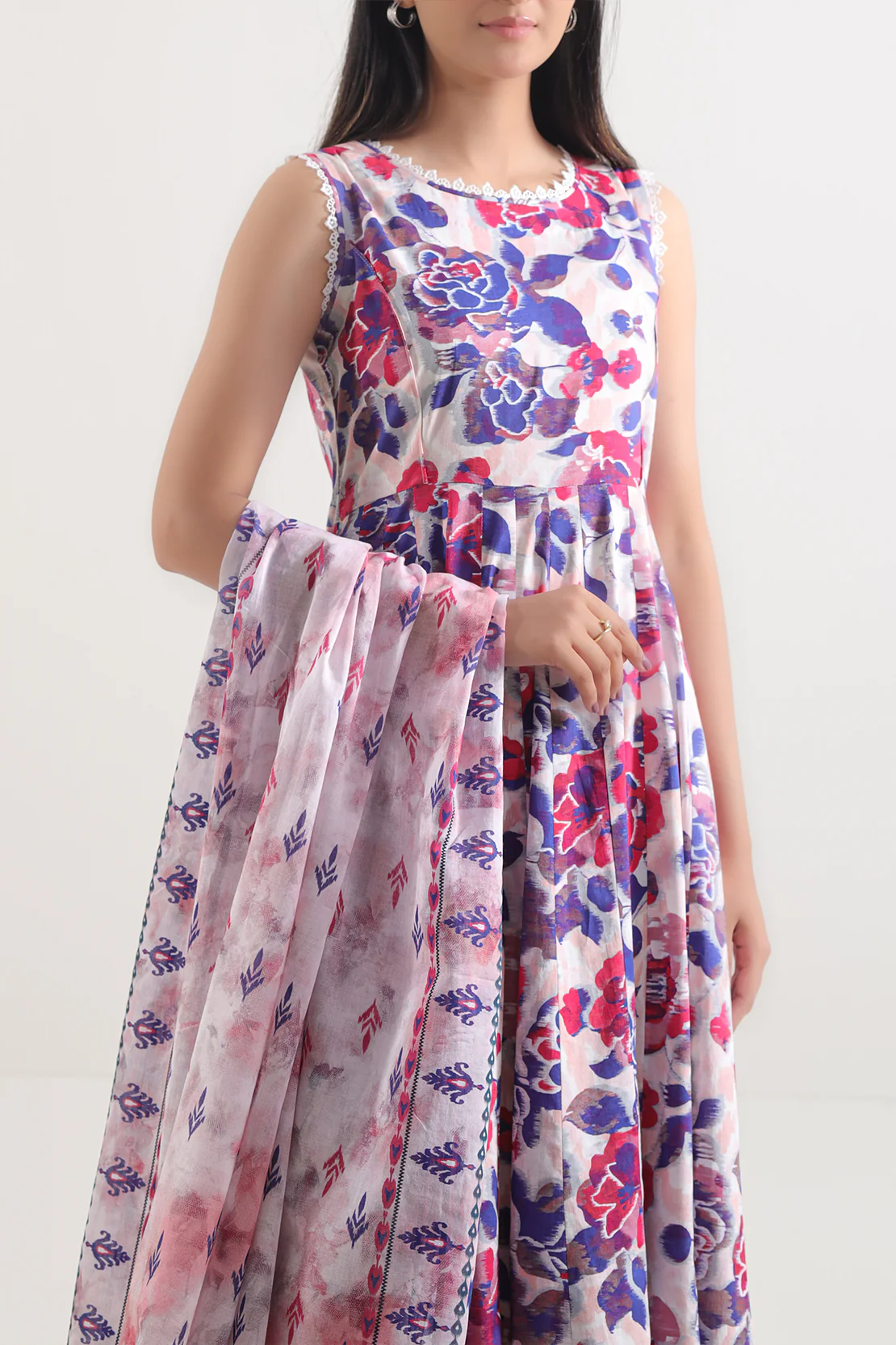 Unstitched Printed Lawn 3 Piece - Image 2