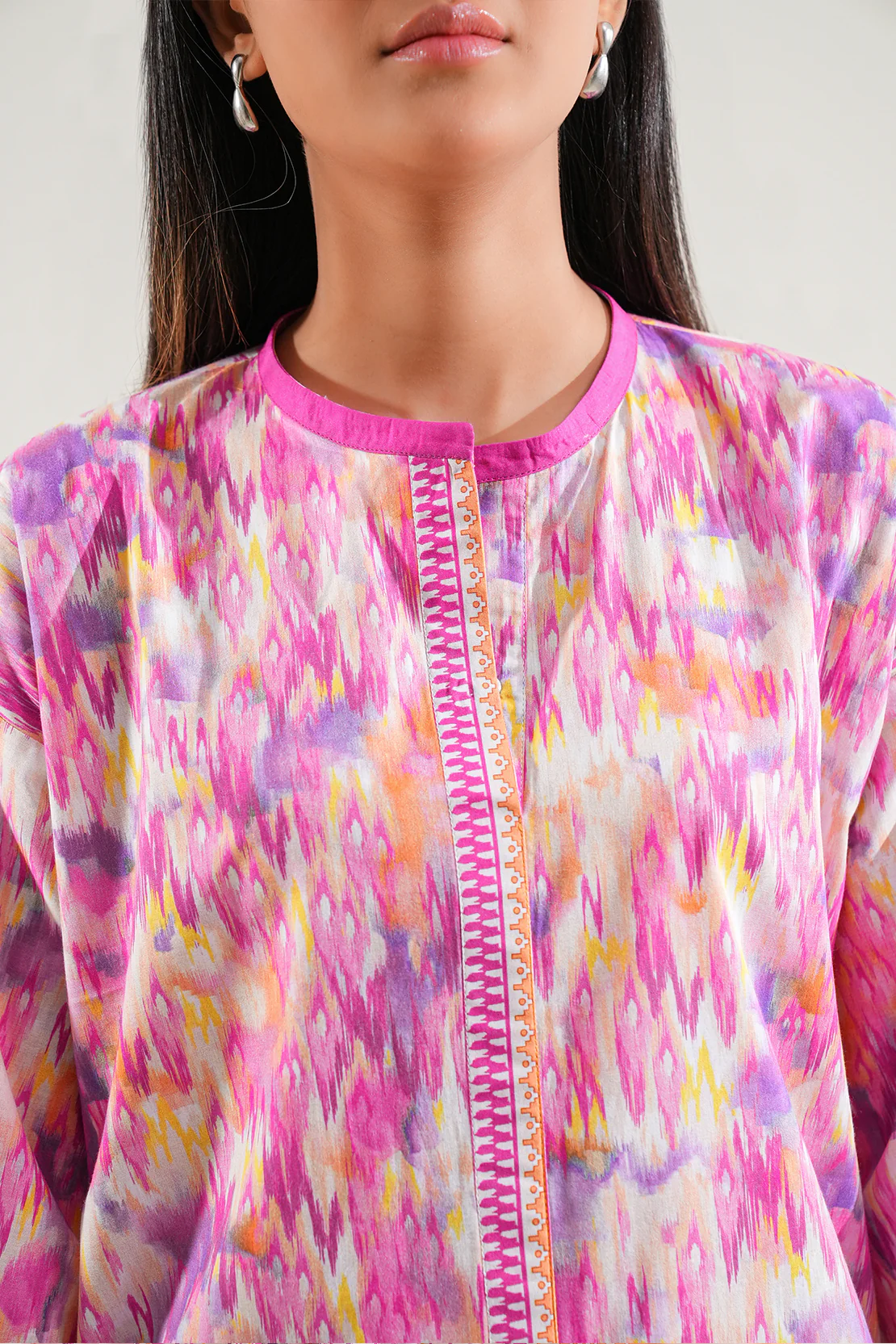 Unstitched Printed Lawn 3 Piece - Image 3