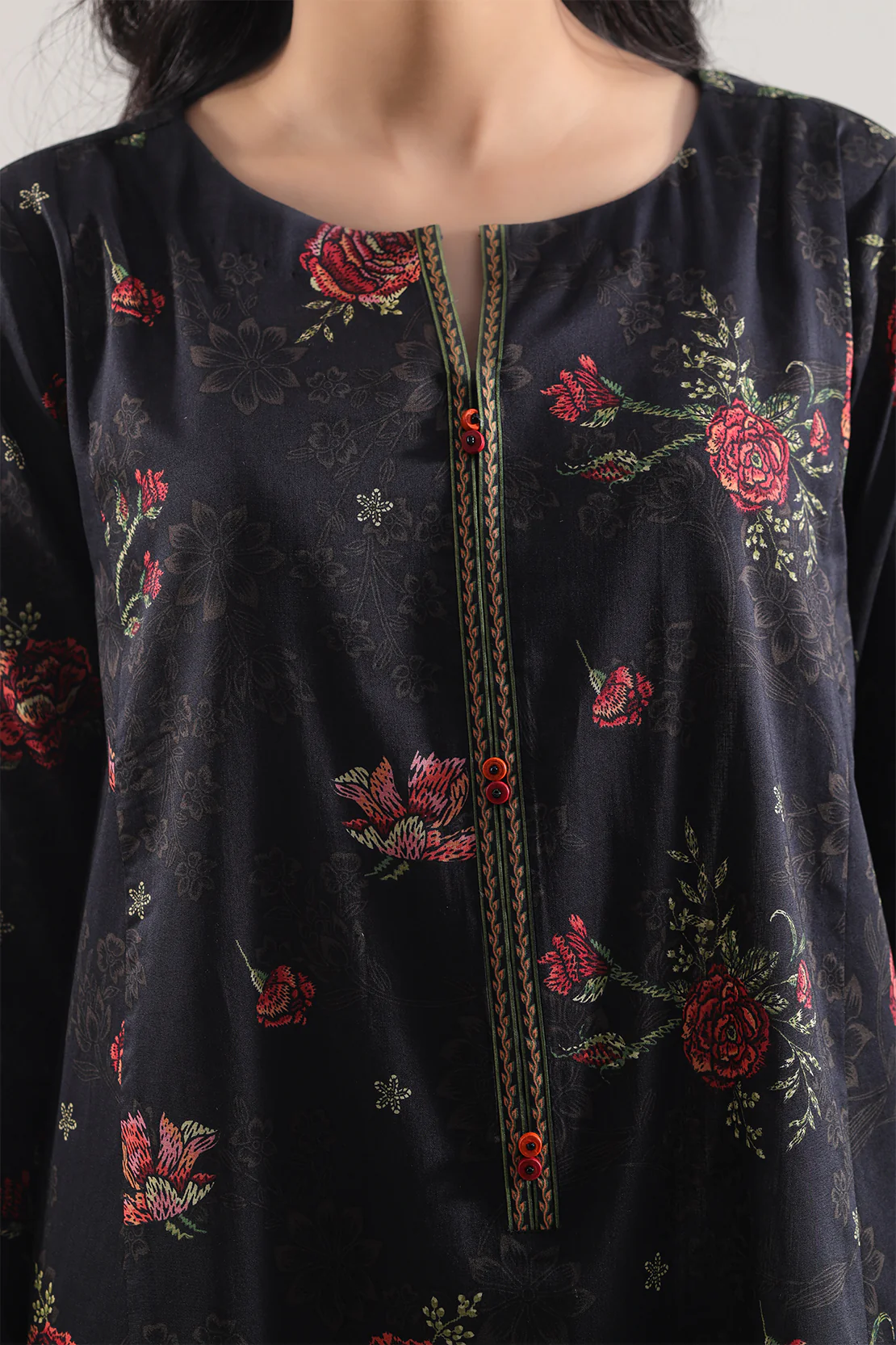 Unstitched Printed Lawn 3 Piece - Image 5