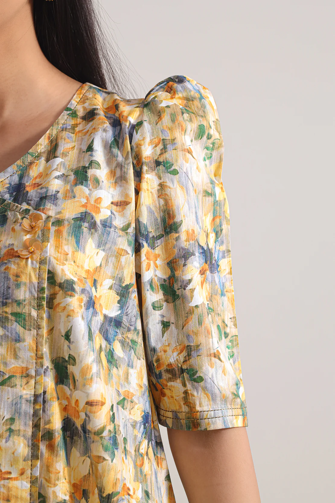 Unstitched Printed Lawn 3 Piece - Image 5