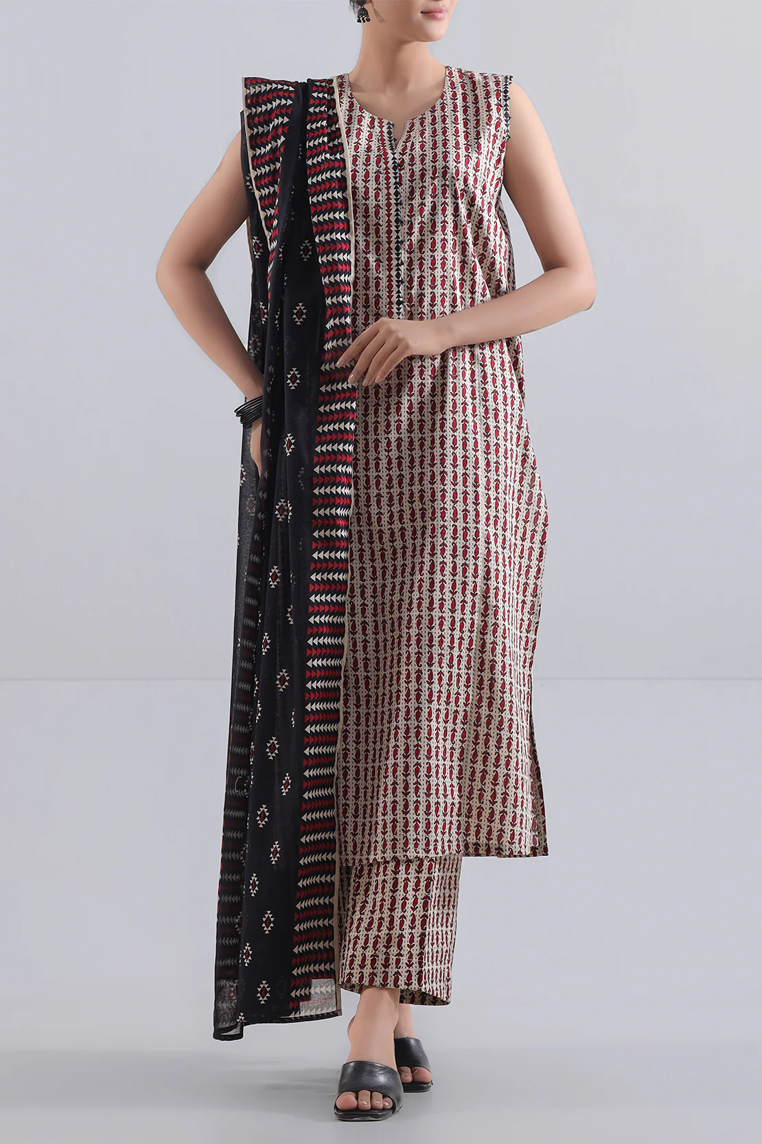 Unstitched Printed Lawn 3 Piece