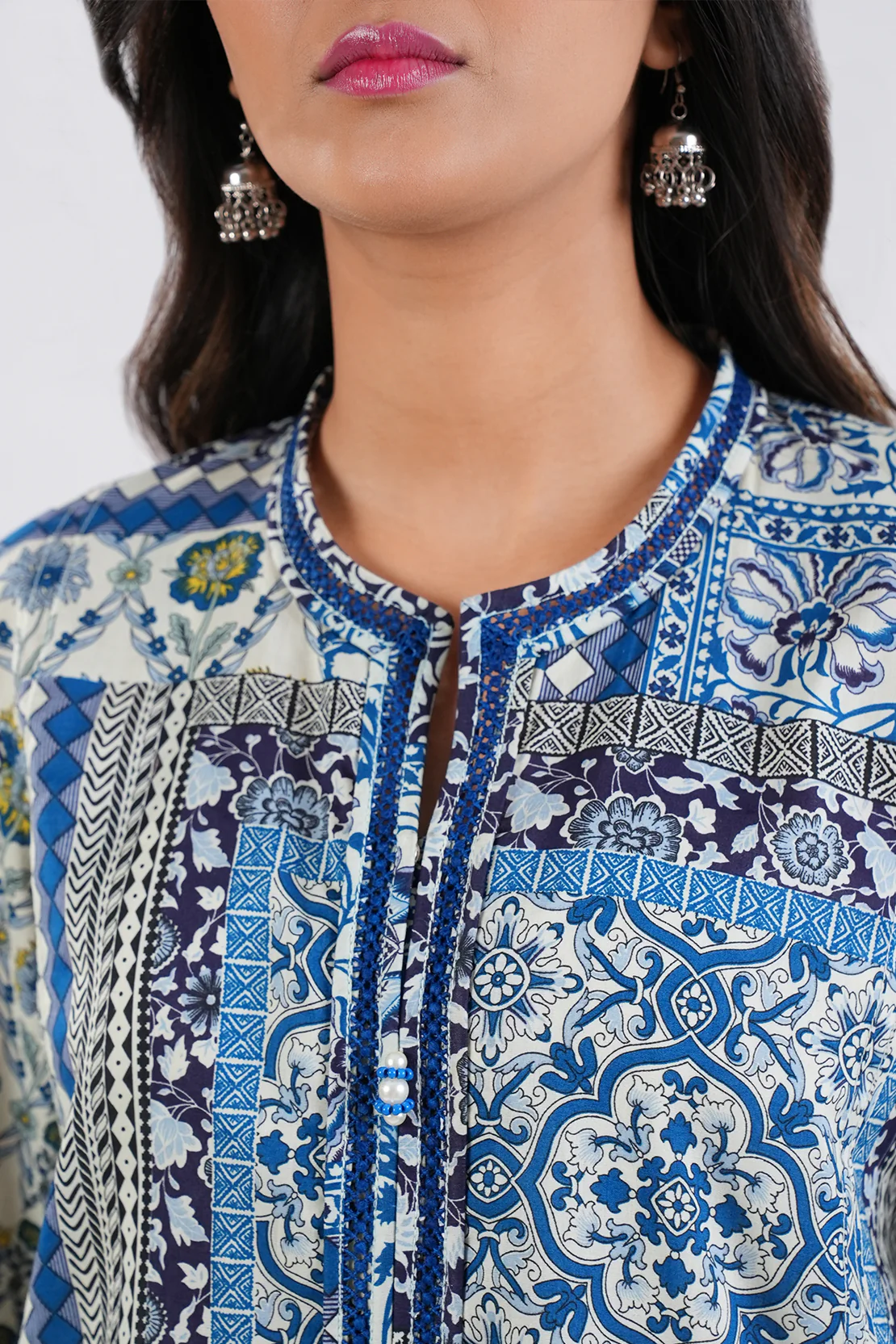 Unstitched Printed Lawn 3 Piece - Image 8