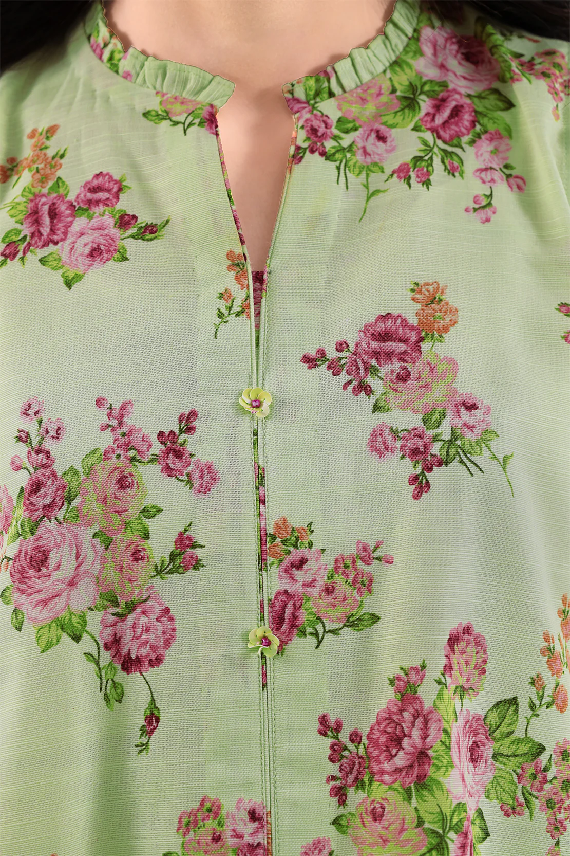 Unstitched Printed Lawn 3 Piece - Image 3