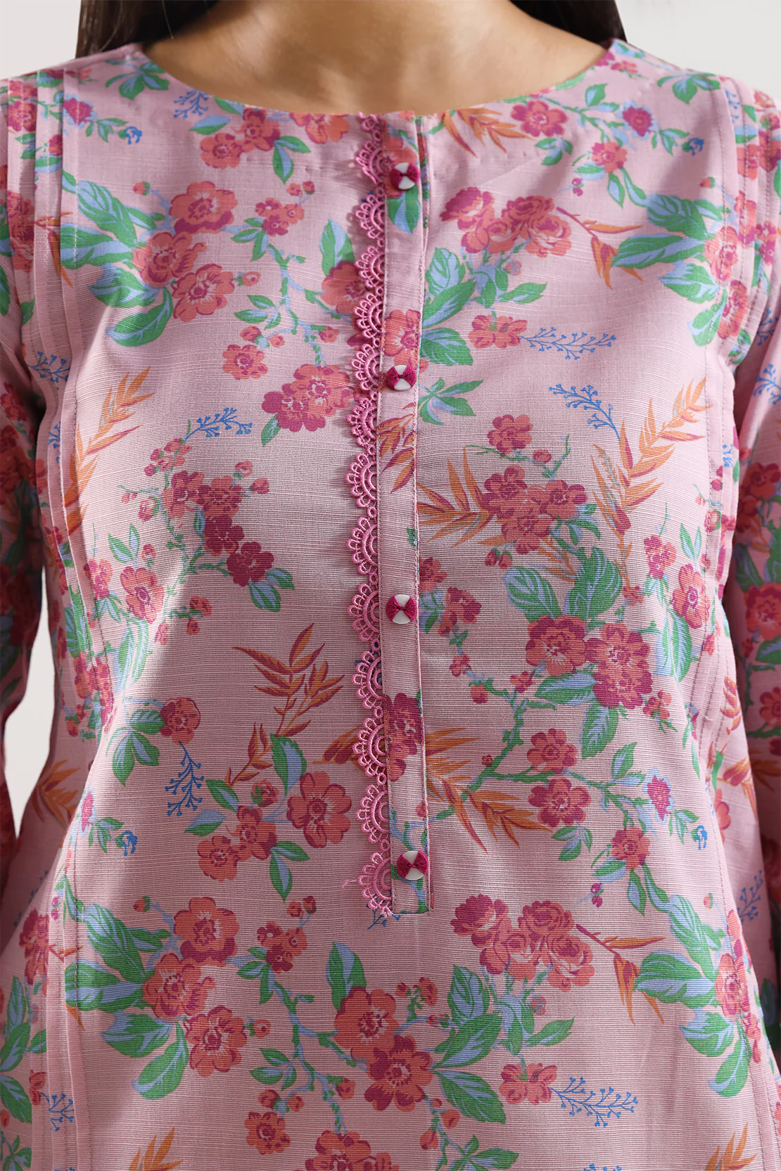 Unstitched Printed Lawn 3 Piece - Image 4