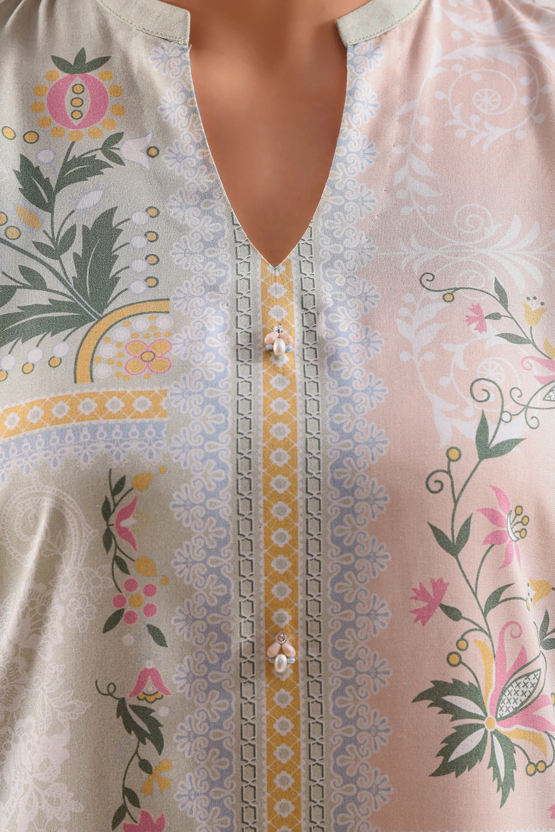 Unstitched Printed Linen 3 Piece - Image 3