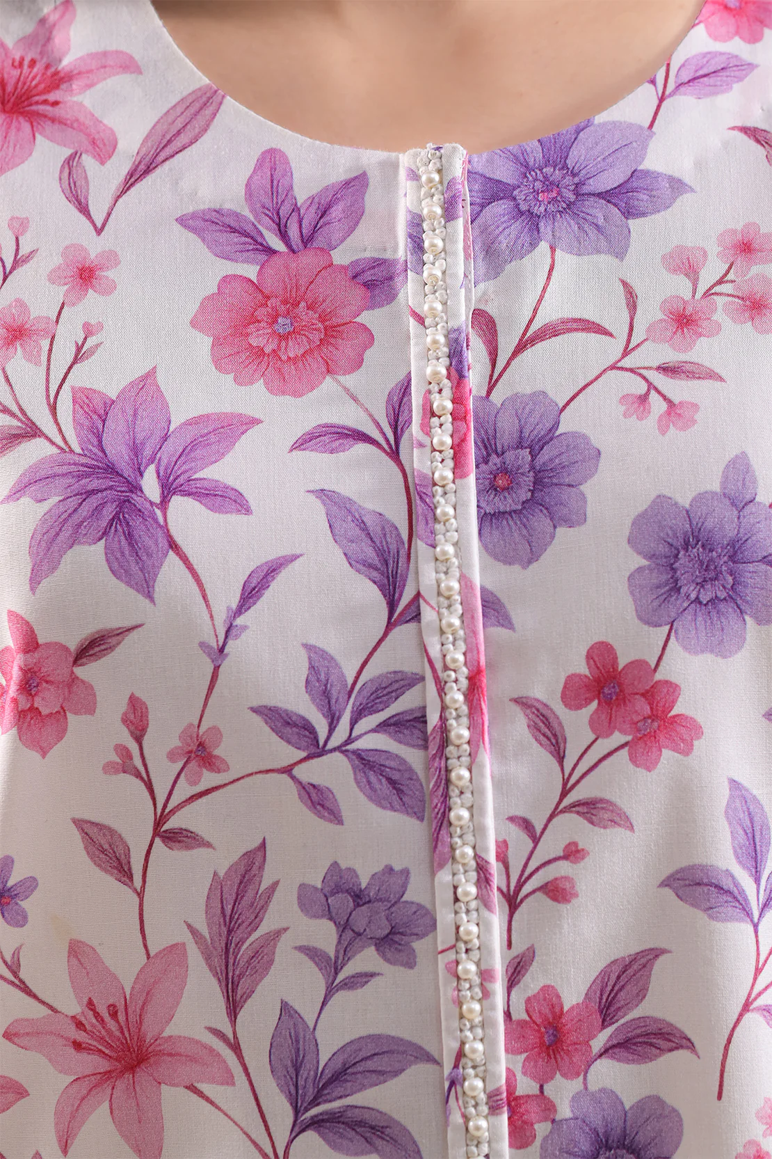 Unstitched Printed Warm Cotton 3 Piece - Image 3